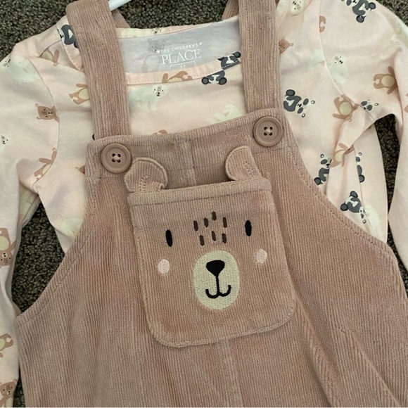 2T Fall Toddler Dress with matching long sleeve tee - Picture 4 of 4